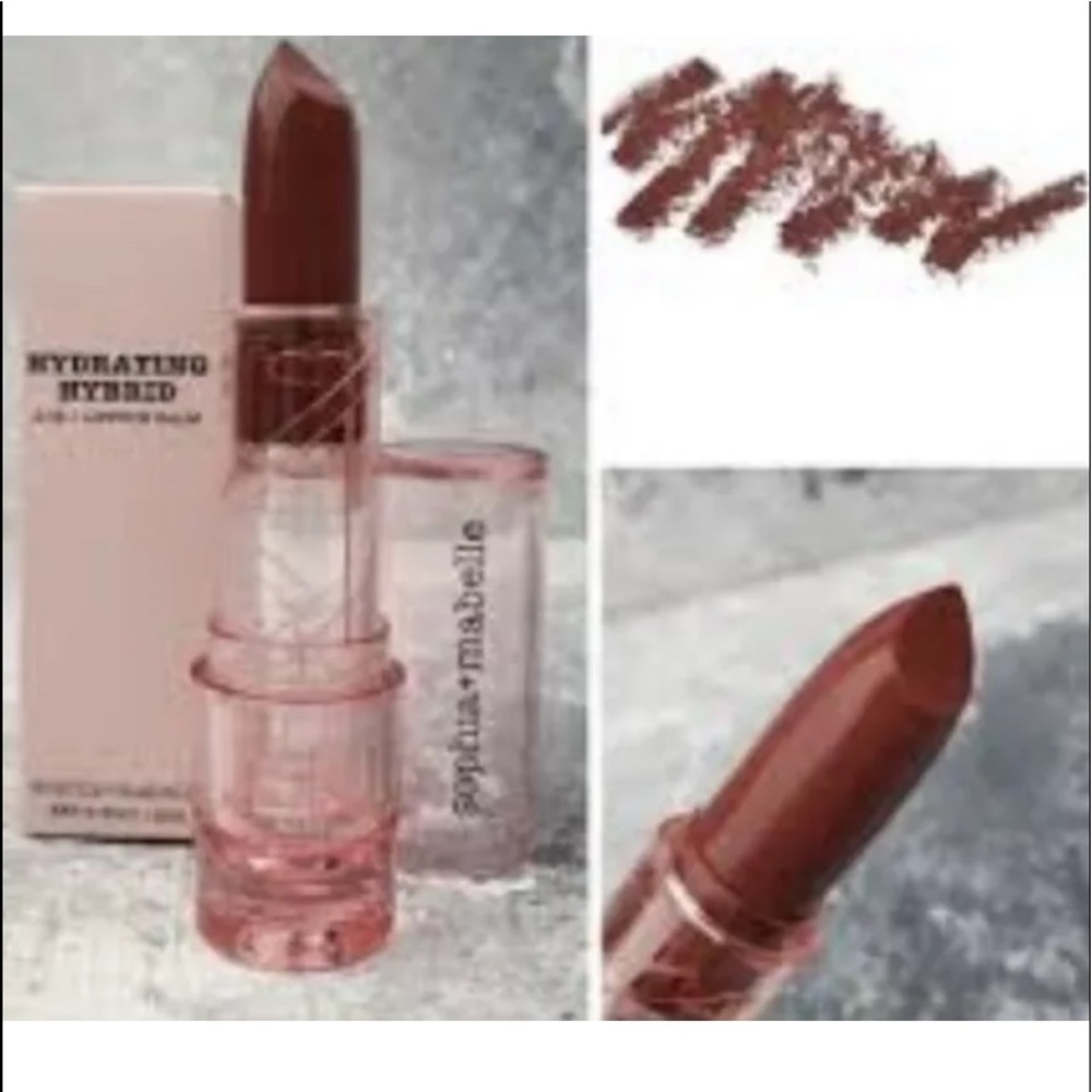 Sophia+Mabelle Lipstick Hydrating Hybrid Lip Balm New 0.12oz